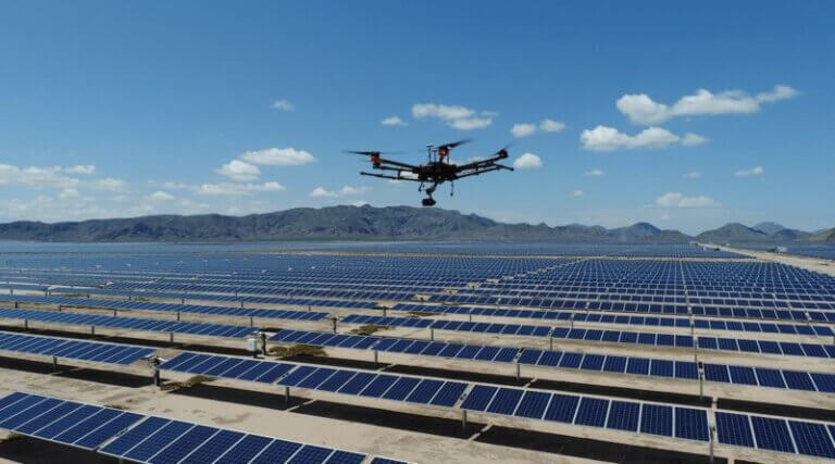Drone Inspection for Solar Power Plants: Benefits & ROI - DRONITECH