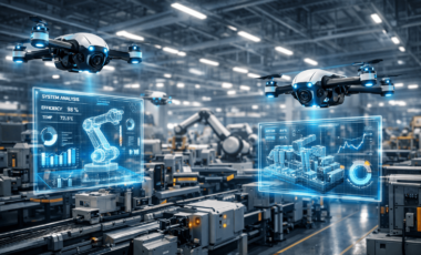 How AI Drones Enable Digital Twins in Manufacturing Plants
