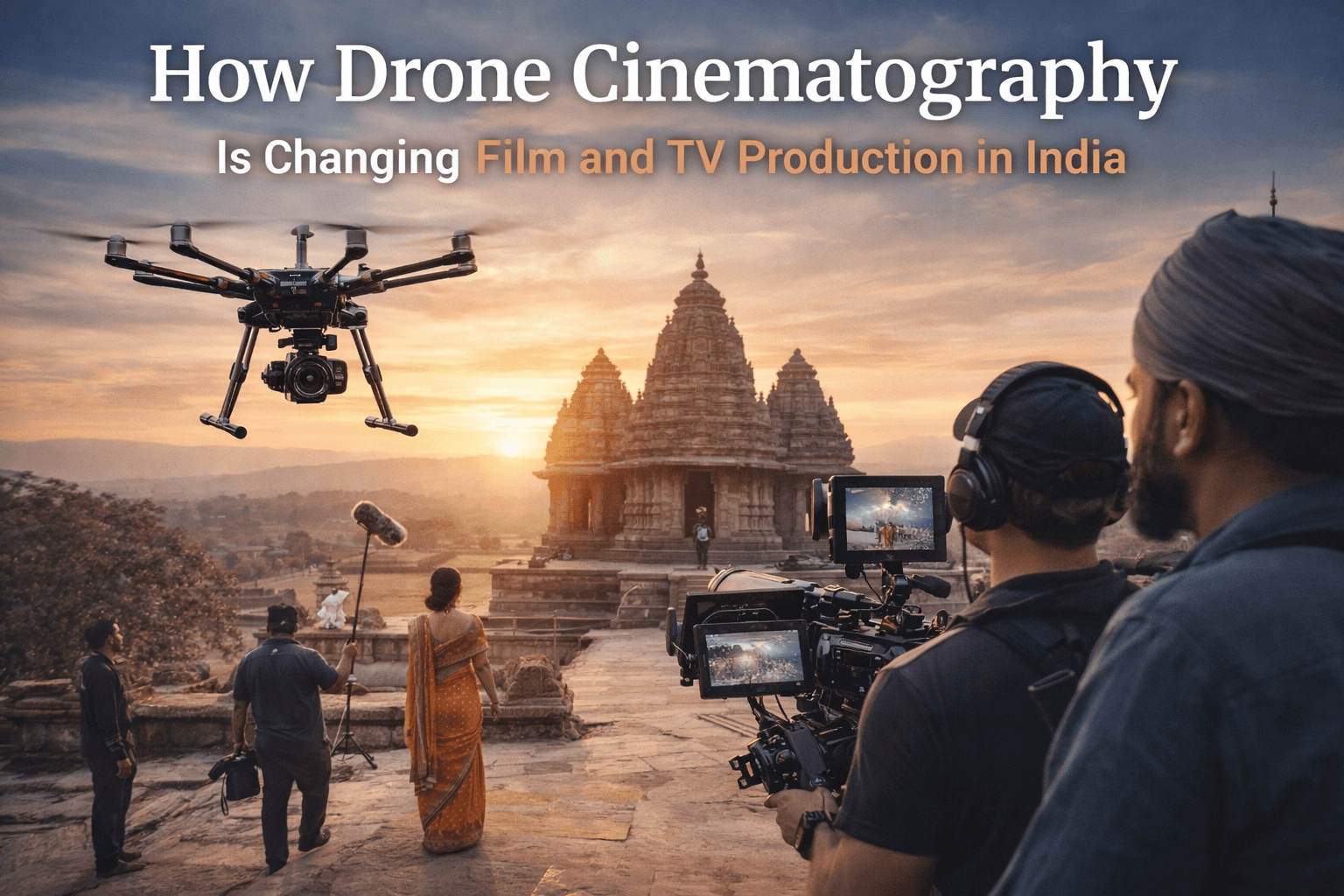 How Drone Cinematography Is Changing Film and TV Production in India