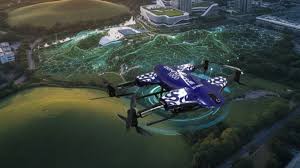 Drone capturing cinematic aerial footage for a brand storytelling video.