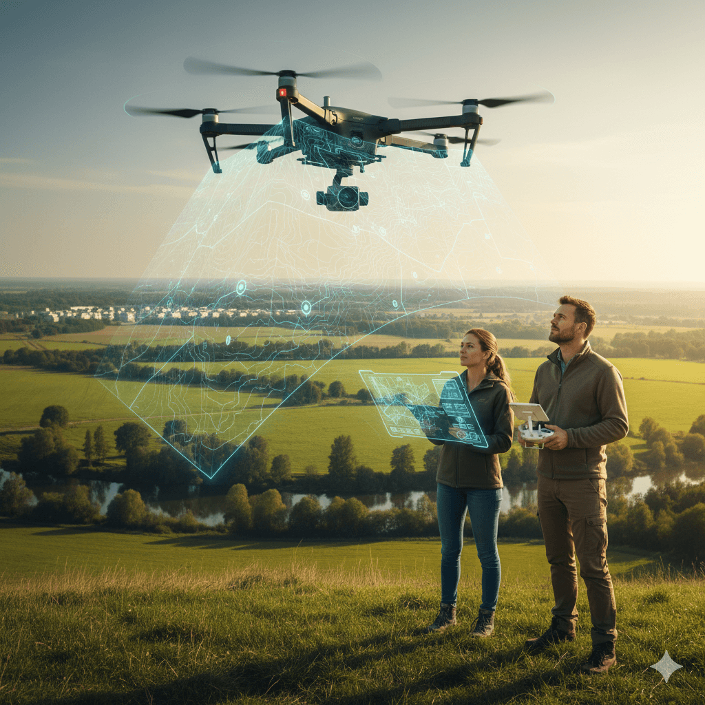 GIS Mapping Using Drones: Applications in Urban Planning