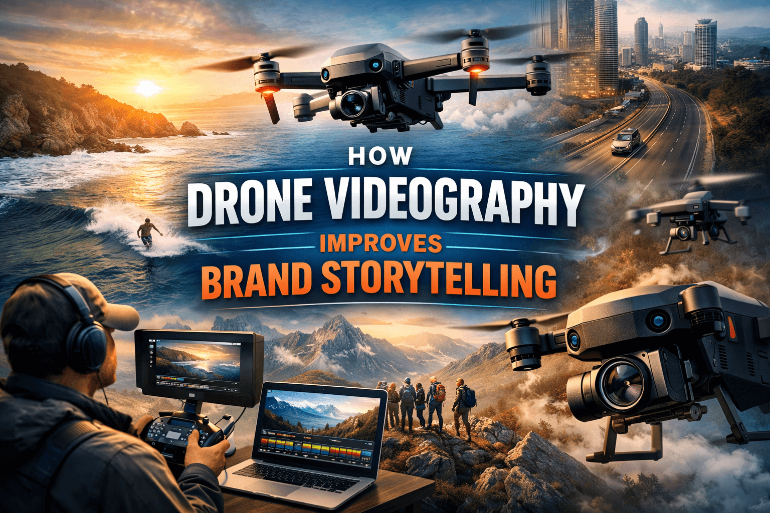 How Drone Videography Improves Brand Storytelling