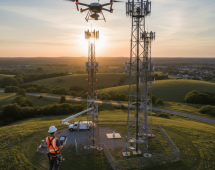 Drone Inspection for Cell Towers: A Safer Alternative to Climbing Crews