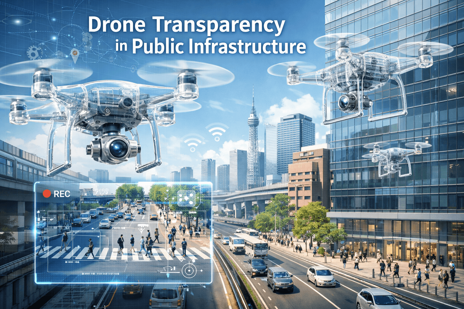 How Drones Improve Transparency in Public Infrastructure Projects