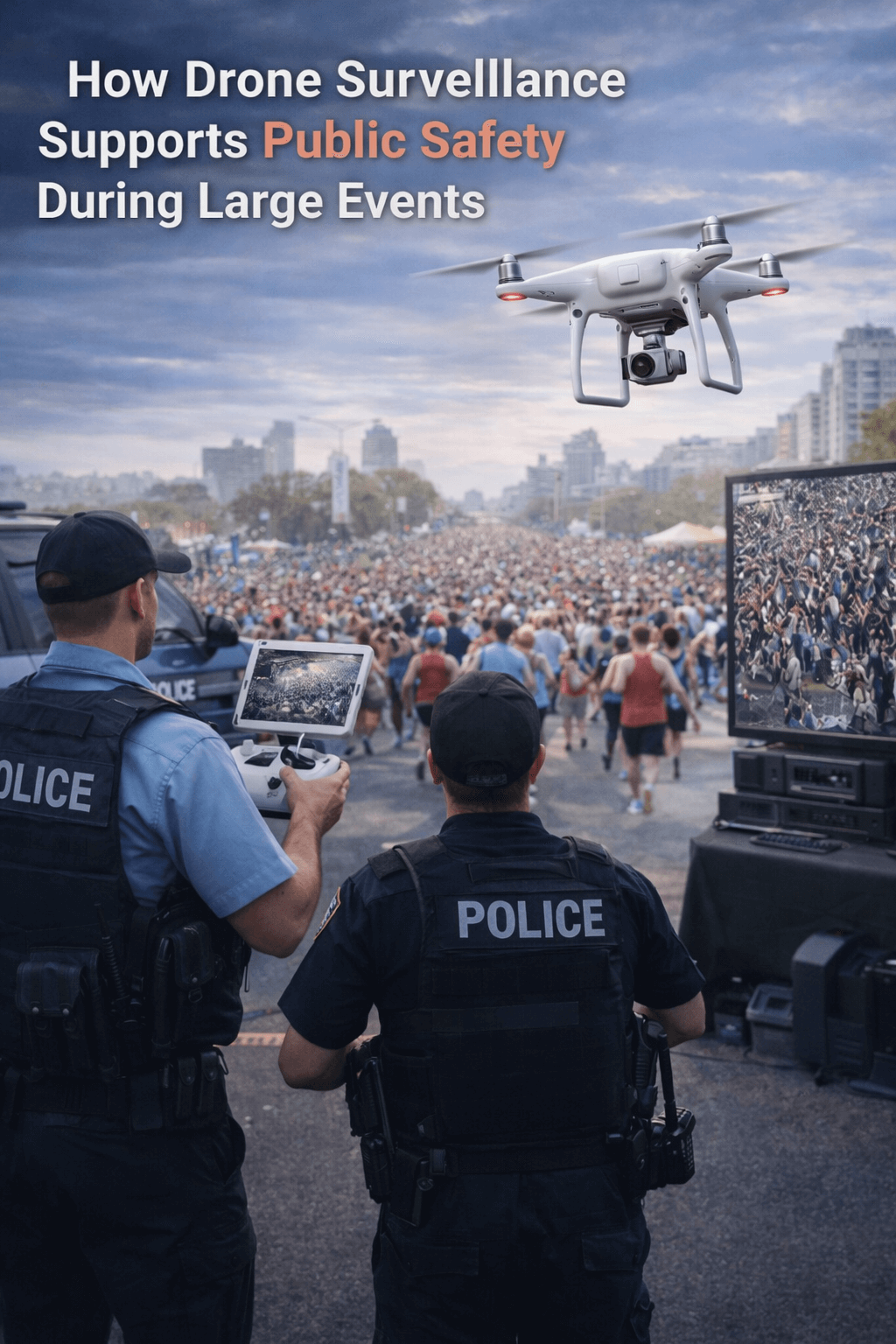 How Drone Surveillance Supports Public Safety During Large Events