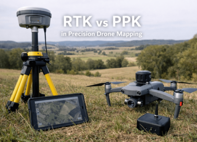 RTK and PPK in Precision Drone Mapping Are Redefining Survey Accuracy