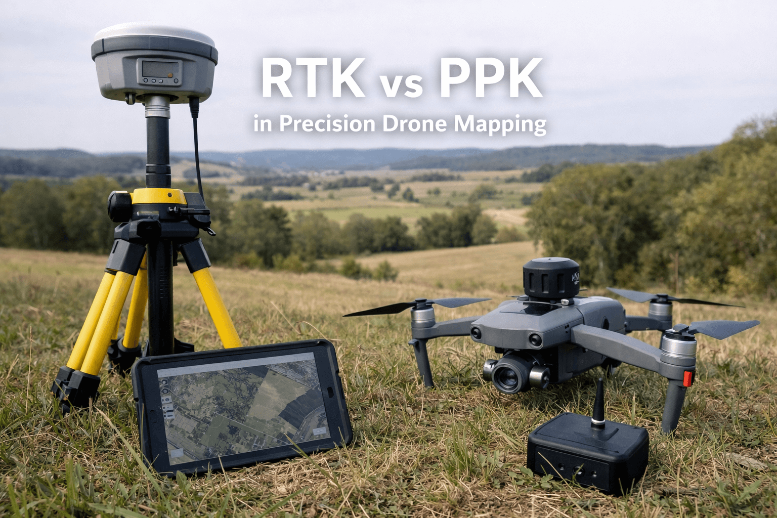 RTK and PPK in Precision Drone Mapping Are Redefining Survey Accuracy
