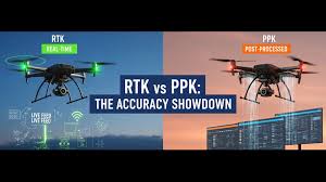 RTK and PPK in Precision Drone Mapping