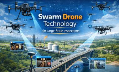 Swarm Drone Technology for Large-Scale Inspections Is Redefining Industrial Monitoring