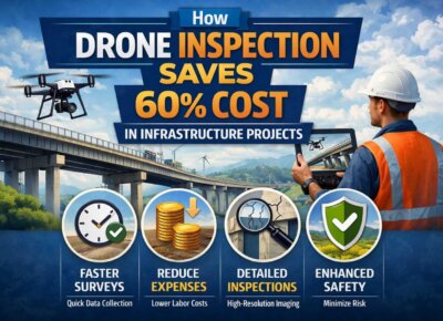 How Drone Inspection Saves 60 Percent Cost in Infrastructure Projects